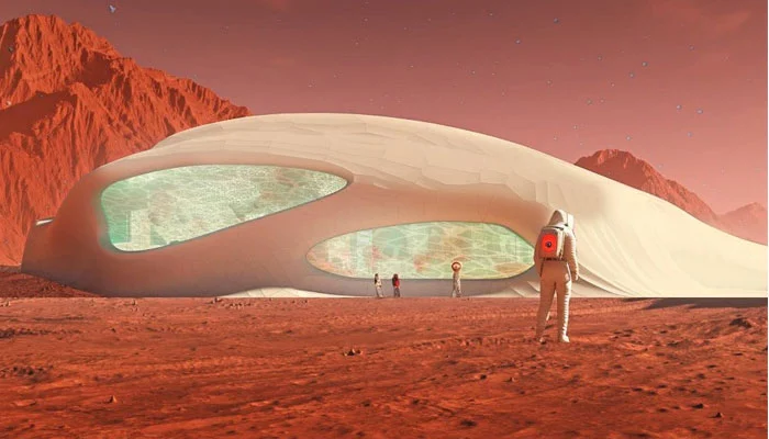 Will humans end up living in mushroom houses on lunar surface?