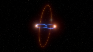 Discovery Alert: A Possible Perpendicular Planet